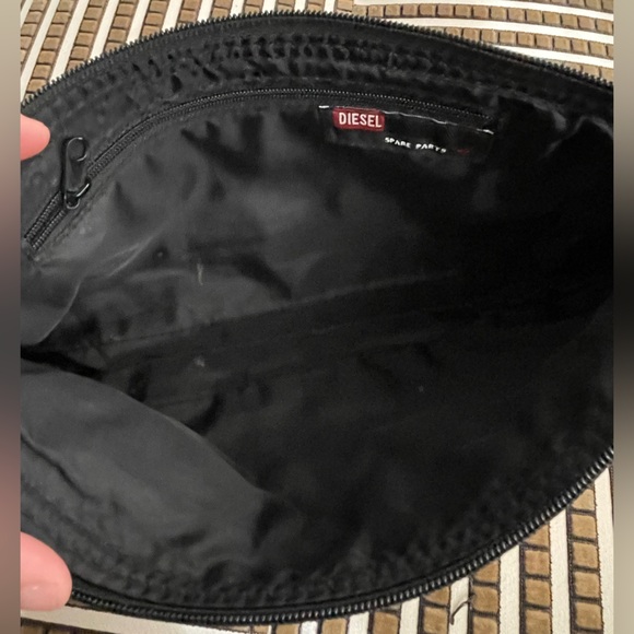 Diesel Spare Parts Corduroy Shoulder Bag - Picture 4 of 8